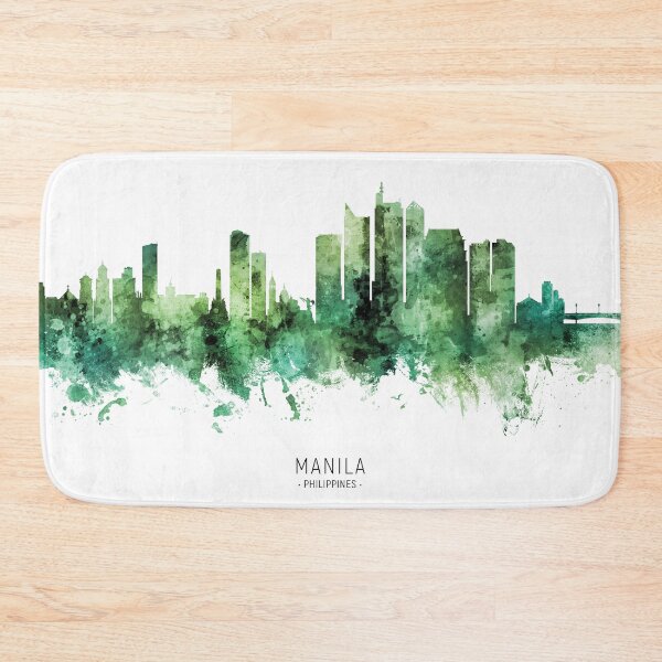 Item preview, Manila Philippines Skyline designed and sold by ArtPrints.