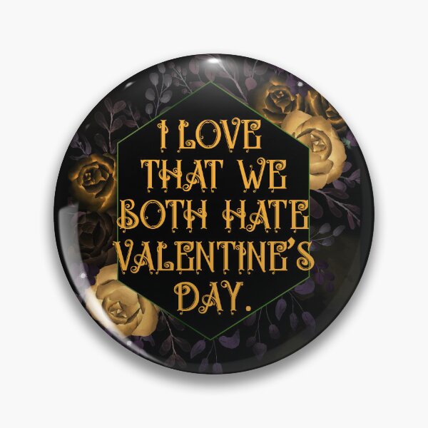 Item preview, We Hate Valentine's Day designed and sold by plushism.