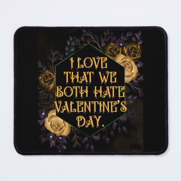 Item preview, We Hate Valentine's Day designed and sold by plushism.