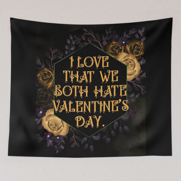 Item preview, We Hate Valentine's Day designed and sold by plushism.