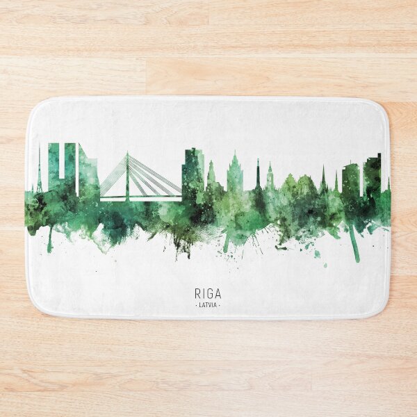 Item preview, Riga Latvia Skyline designed and sold by ArtPrints.