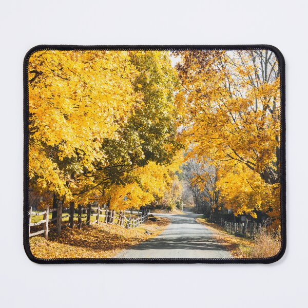 Item preview, autumn road in vermon designed and sold by franckreporter.