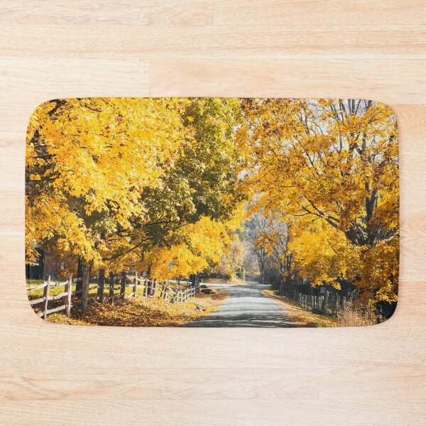 Item preview, autumn road in vermon designed and sold by franckreporter.
