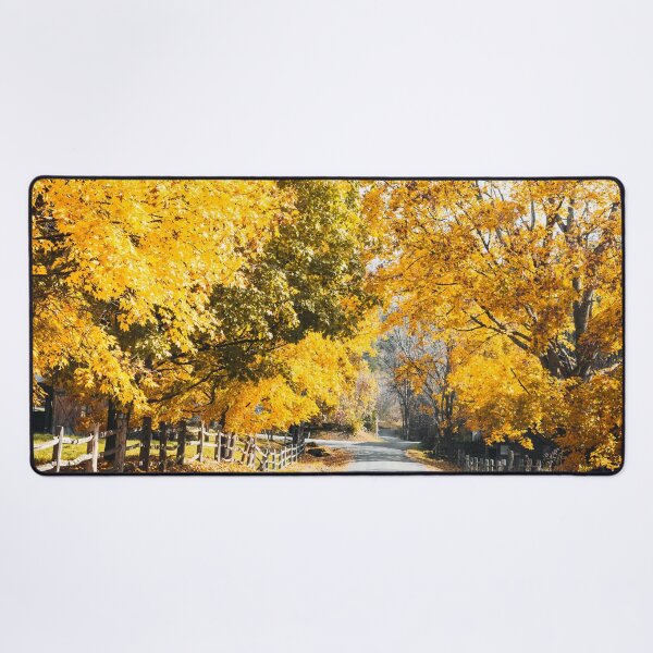 Item preview, autumn road in vermon designed and sold by franckreporter.