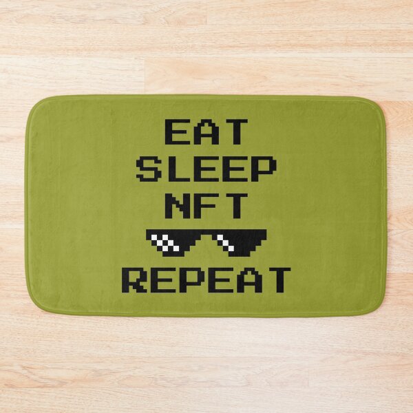Item preview, Eat Sleep Nft Repeat designed and sold by AnnPrecious.