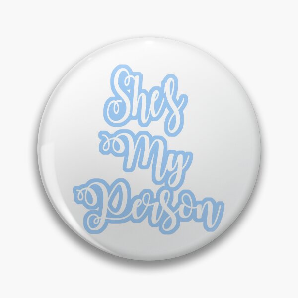 Item preview, She's My Person // blue designed and sold by Adidit.