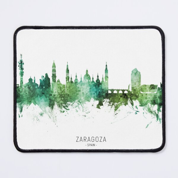 Item preview, Zaragoza Spain Skyline designed and sold by ArtPrints.