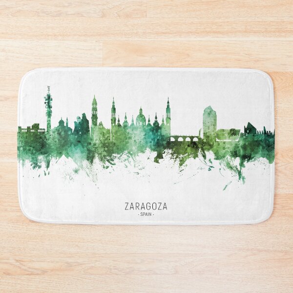 Item preview, Zaragoza Spain Skyline designed and sold by ArtPrints.