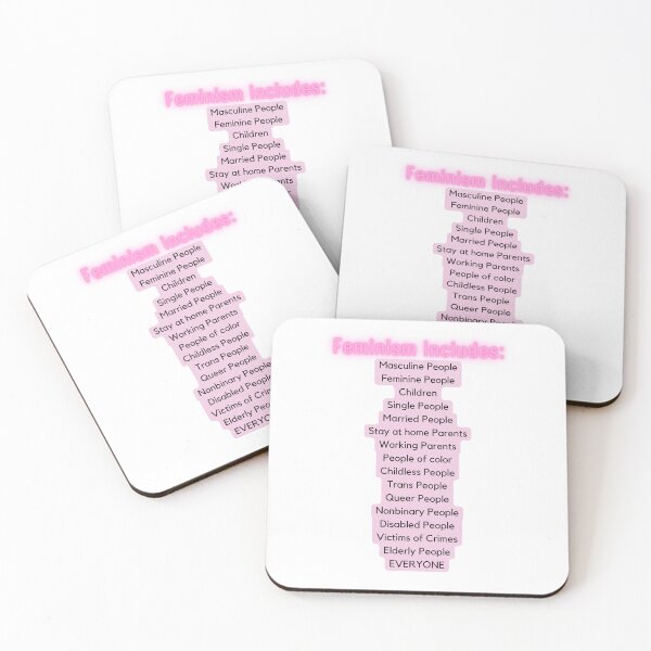 Item preview, Feminism Is Inclusive designed and sold by Caitlin Barlow-VanMeter.