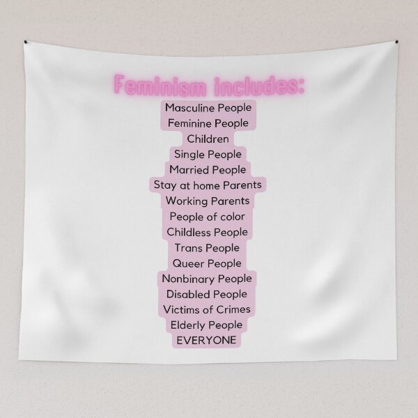 Item preview, Feminism Is Inclusive designed and sold by Caitlin Barlow-VanMeter.
