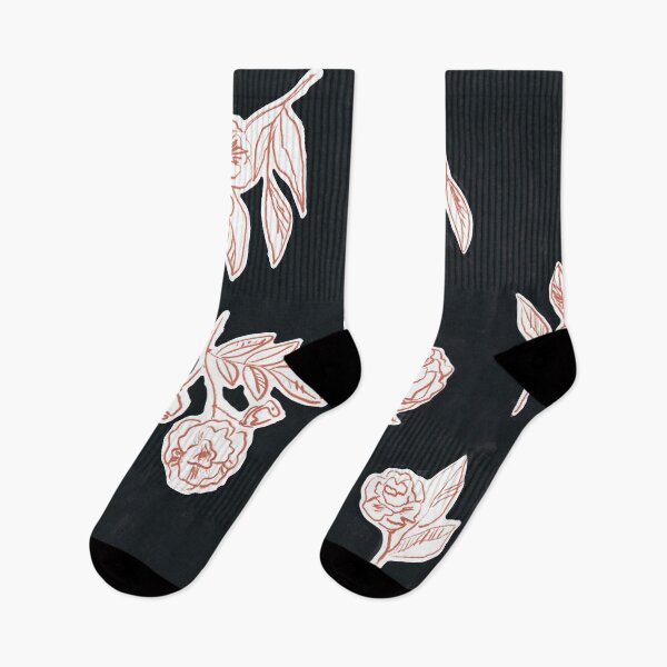 Item preview, Roses on black pattern designed and sold by Aimio.