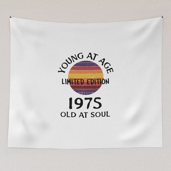 Item preview,   Young at age old at soul 1975 limited edition-birthday designed and sold by Teo13.