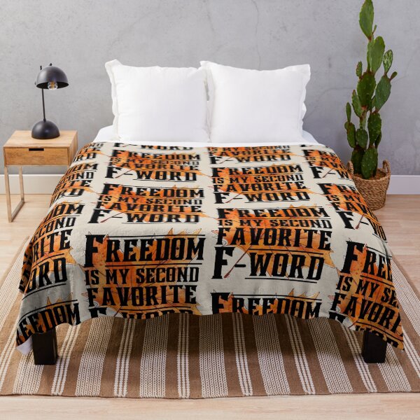 Item preview,  Freedom Is My Second Favorite F-Word designed and sold by SidhuKeet1.