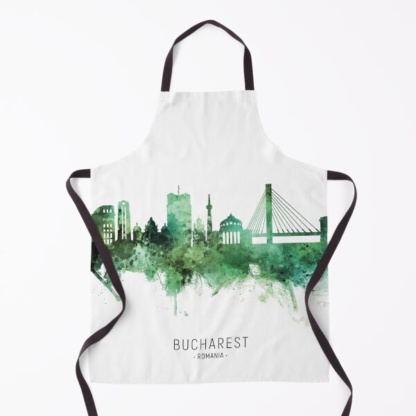 Item preview, Bucharest Romania Skyline designed and sold by ArtPrints.