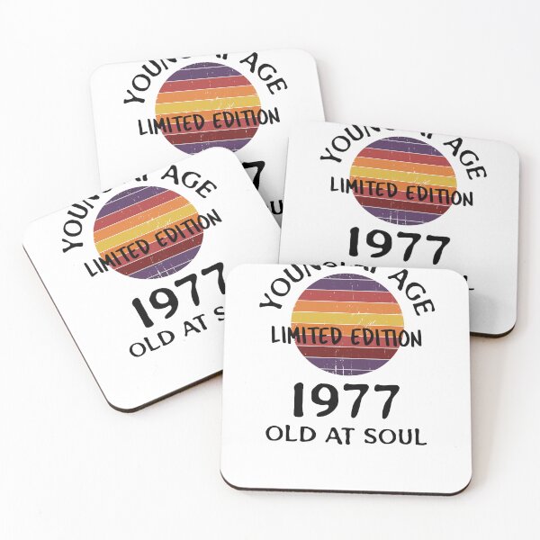 Item preview, Young at age old at soul 1977 limited edition-birthday designed and sold by Teo13.