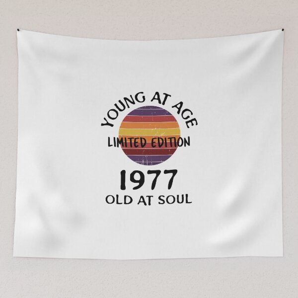Item preview, Young at age old at soul 1977 limited edition-birthday designed and sold by Teo13.