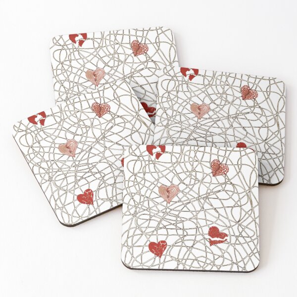 Item preview, Heartbreak Zentangle designed and sold by TrolldollC.