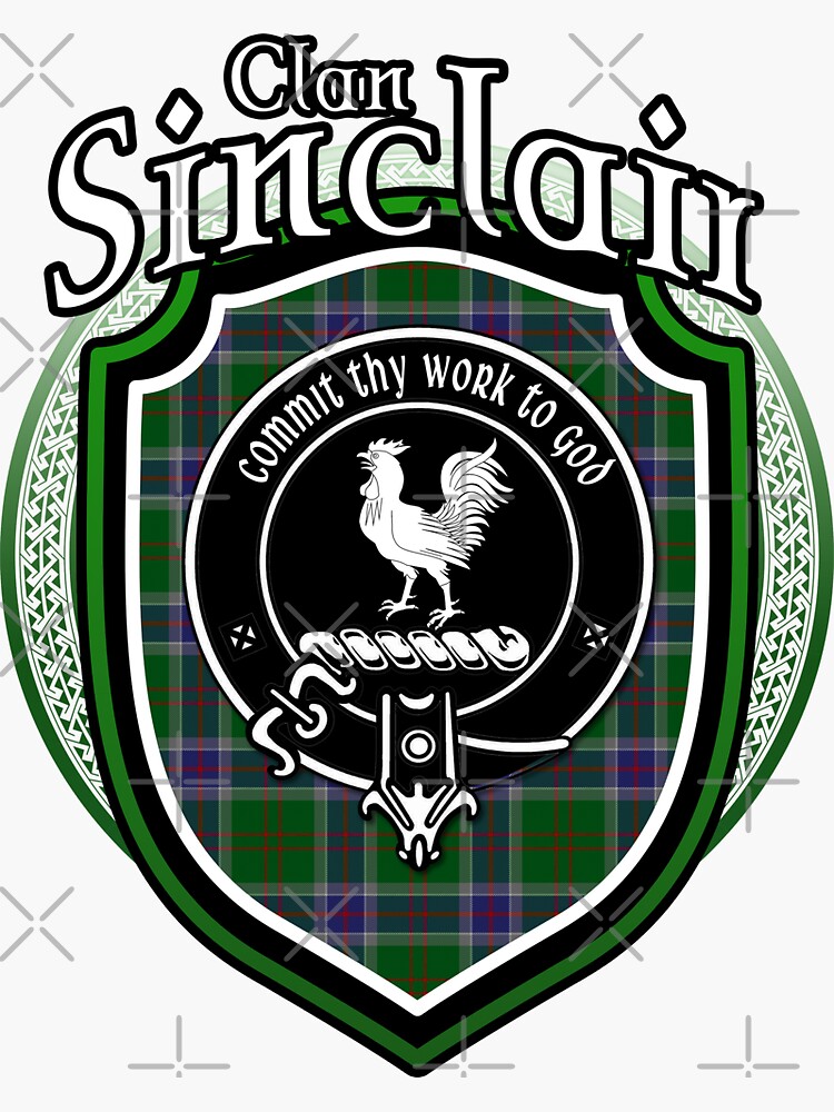 "Clan Sinclair Tartan , Scottish Sinclair , Sinclair Last Name