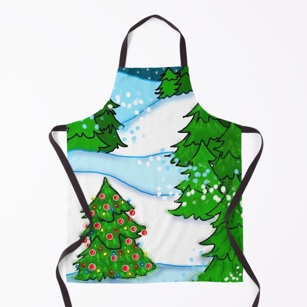 Item preview, Winter Forest at Night designed and sold by heathersartwork.