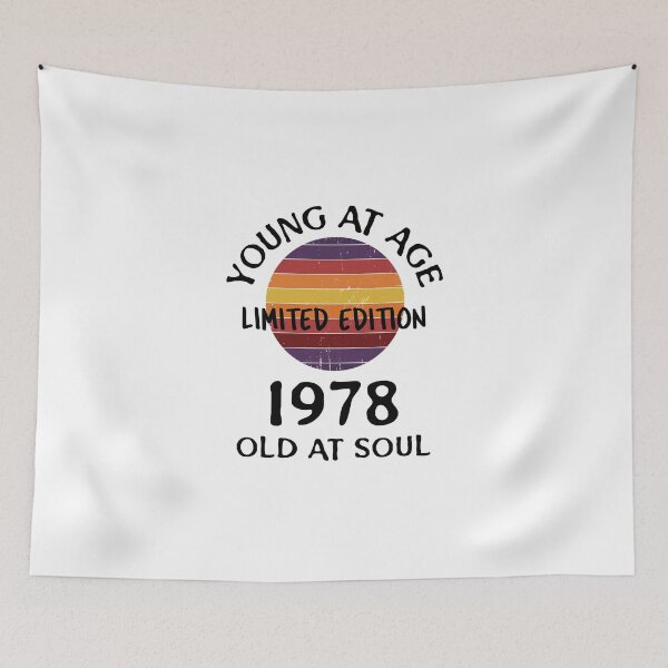 Item preview,  Young at age old at soul 1978 limited edition-birthday designed and sold by Teo13.
