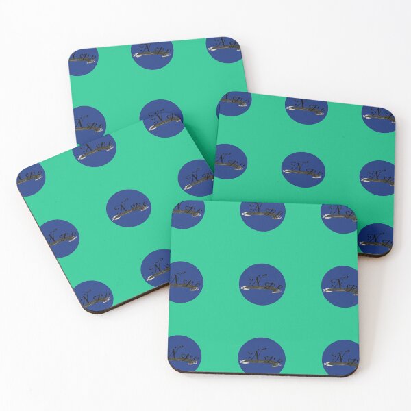 Item preview, Nope Fish in Blue designed and sold by Hexxyl.