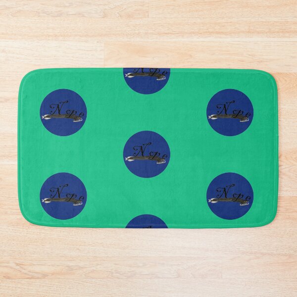 Item preview, Nope Fish in Blue designed and sold by Hexxyl.
