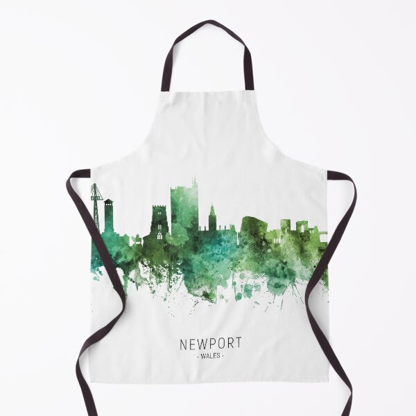 Item preview, Newport Wales Skyline designed and sold by ArtPrints.