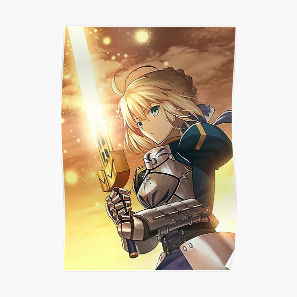 Fate Grand Order Saber Artoria Alter Wall Hanging Tapestry Mandala Poster 