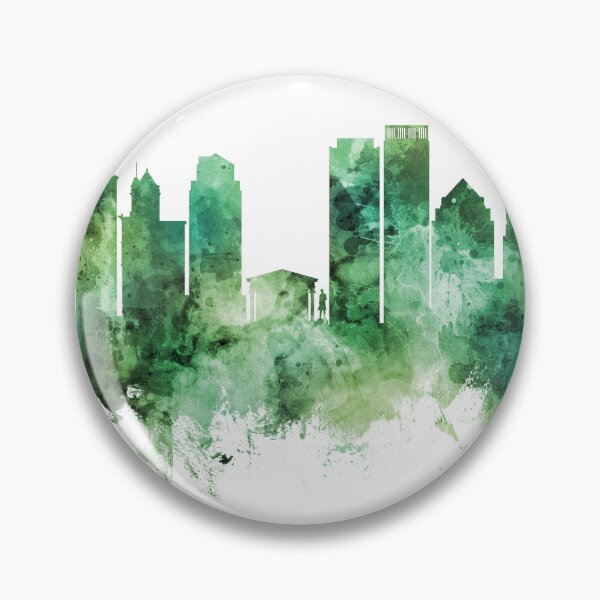 Artikelvorschau, Dayton Ohio Skyline entworfen und verkauft von ArtPrints.