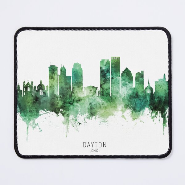Item preview, Dayton Ohio Skyline designed and sold by ArtPrints.