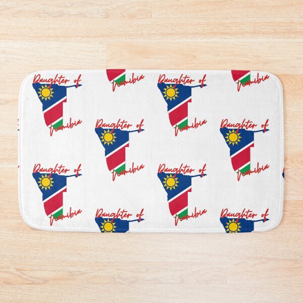 Item preview, Daughter of Namibia Map Flag designed and sold by NovawayDirect.