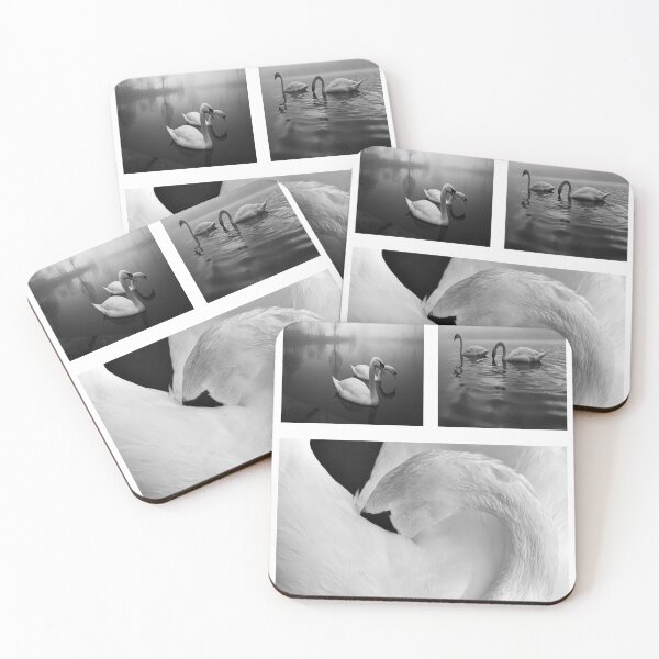 Item preview, Swans in black and white designed and sold by Areashor.