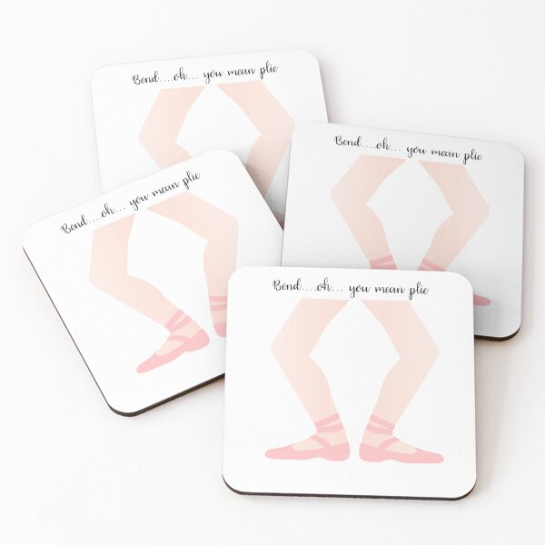 Item preview, Plie in first position -  ballet - pink slippers designed and sold by Dancersrule4.