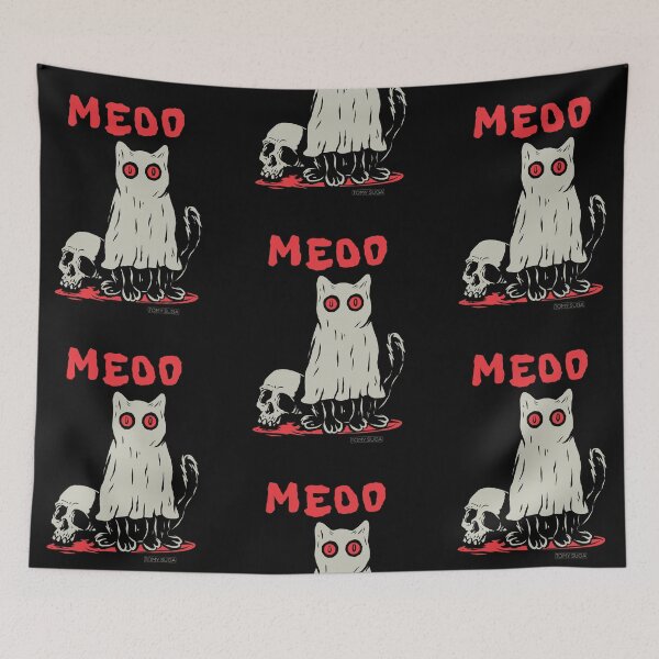 Item preview, Ghost cat Meoo designed and sold by tomysuga.