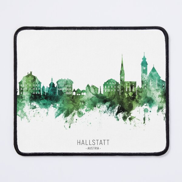 Item preview, Hallstatt Austria Skyline designed and sold by ArtPrints.