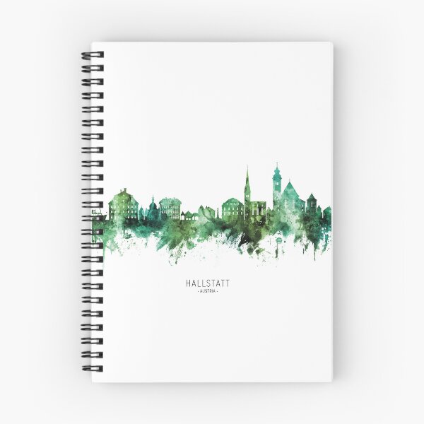 Item preview, Hallstatt Austria Skyline designed and sold by ArtPrints.