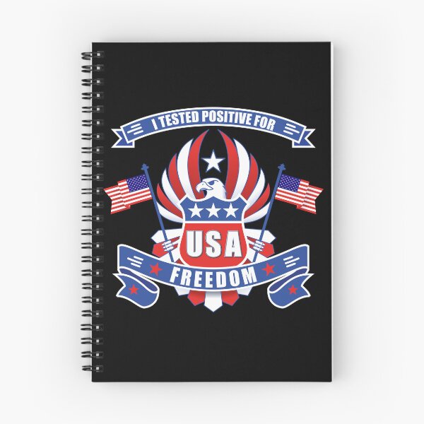 Item preview, I TESTED POSITIVE FOR FREEDOM designed and sold by OverbeeDesigns.