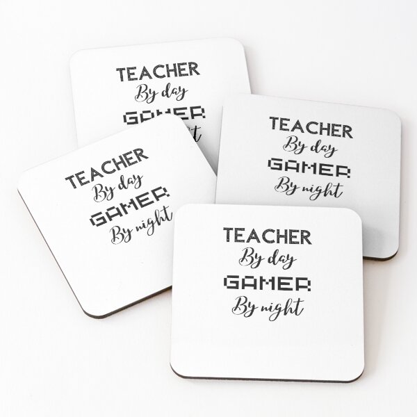 Item preview, funny gaming quote,teacher by day Gamer by night,teaching and gaming designed and sold by behappysiempre.