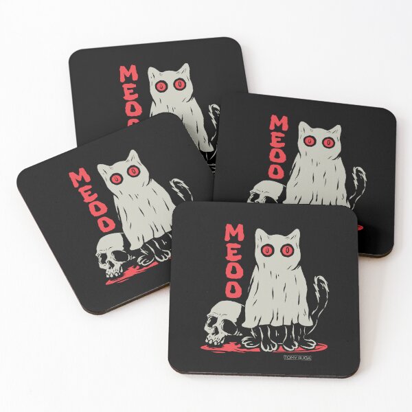 Item preview, Ghost cat Meoo designed and sold by tomysuga.