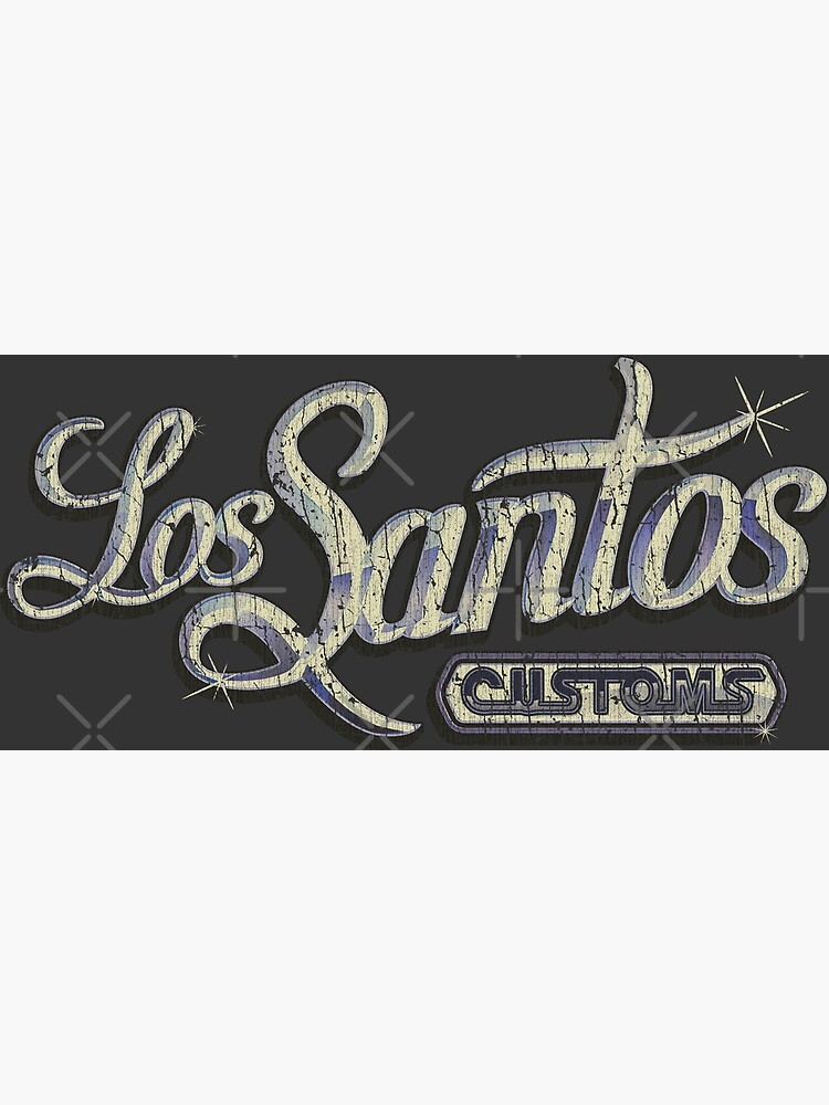 Los Santos Customs 1987 - Grand Theft Auto - Magnet
