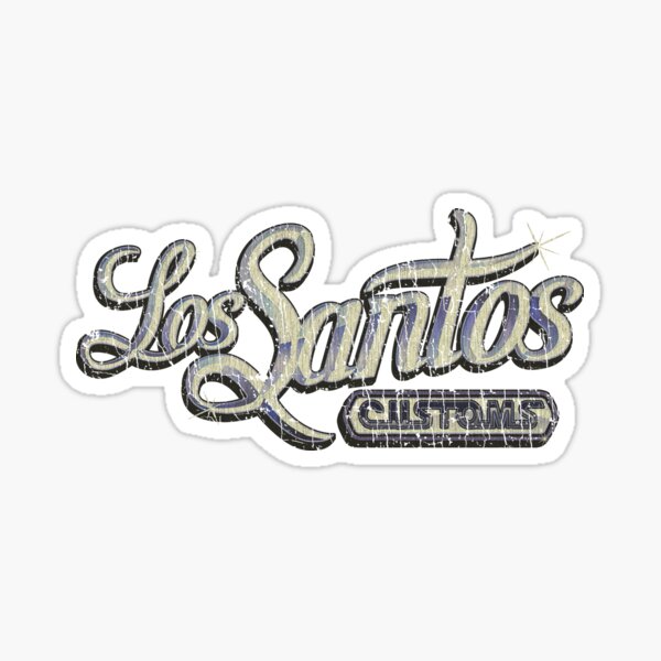 Los Santos Custom Decal(3x6) – Risky Mentality