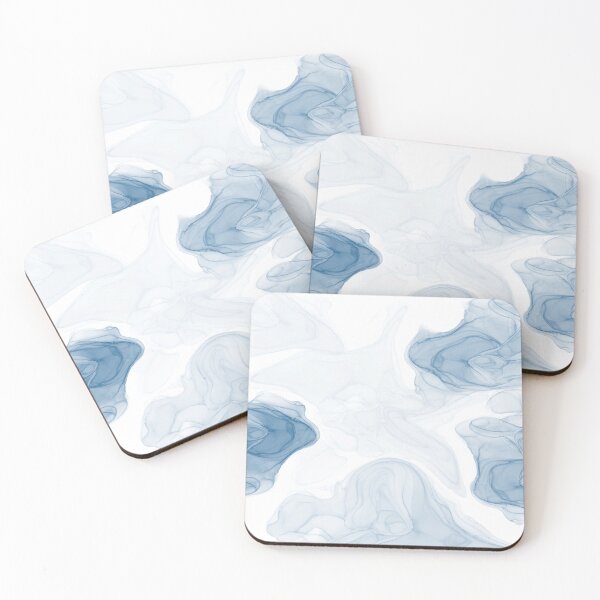 Item preview, Alcohol Ink in Blue designed and sold by ModernGoldShop.
