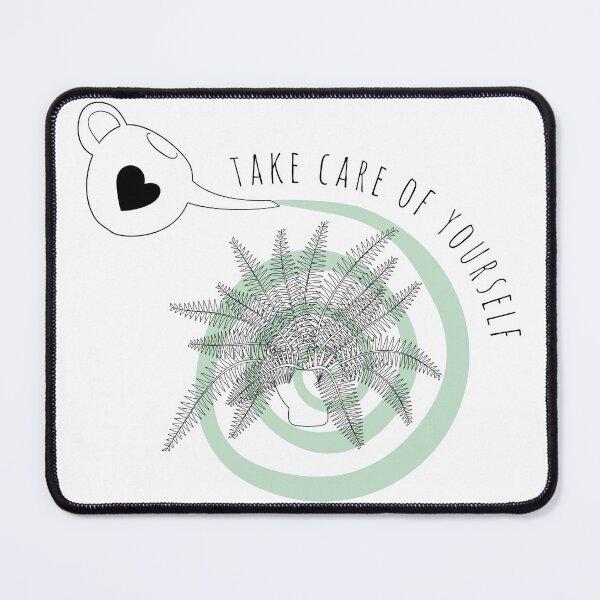 Item preview, Take Care of Yourself - Inspirational Boho Style Plant Quote designed and sold by Naturalist Prints.