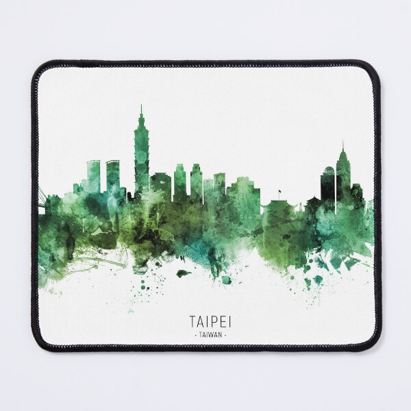 Item preview, Taipei Taiwan Skyline designed and sold by ArtPrints.