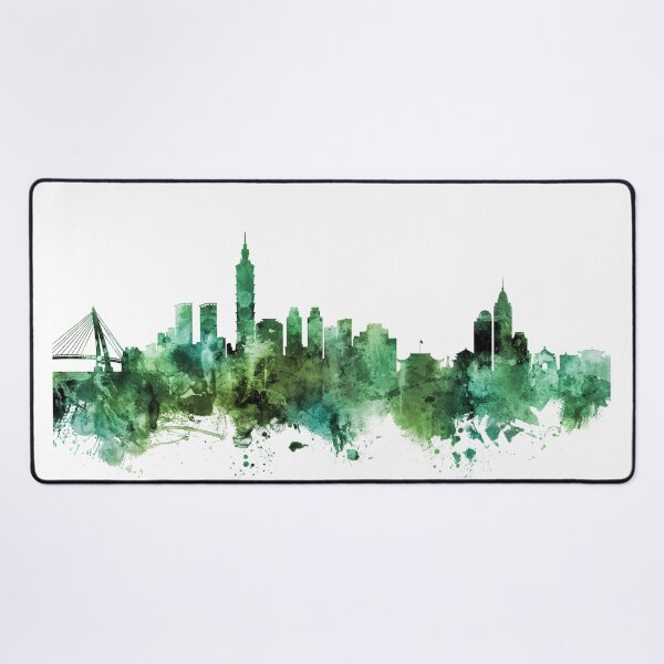 Item preview, Taipei Taiwan Skyline designed and sold by ArtPrints.