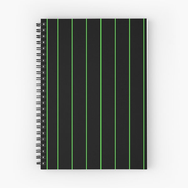 Item preview, Black with Green Pinstripe designed and sold by TinaDonovanArt.