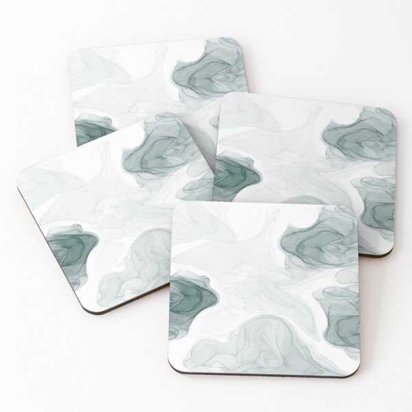 Item preview, Alcohol Ink in Green designed and sold by ModernGoldShop.