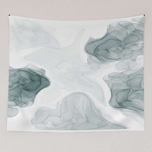 Item preview, Alcohol Ink in Green designed and sold by ModernGoldShop.