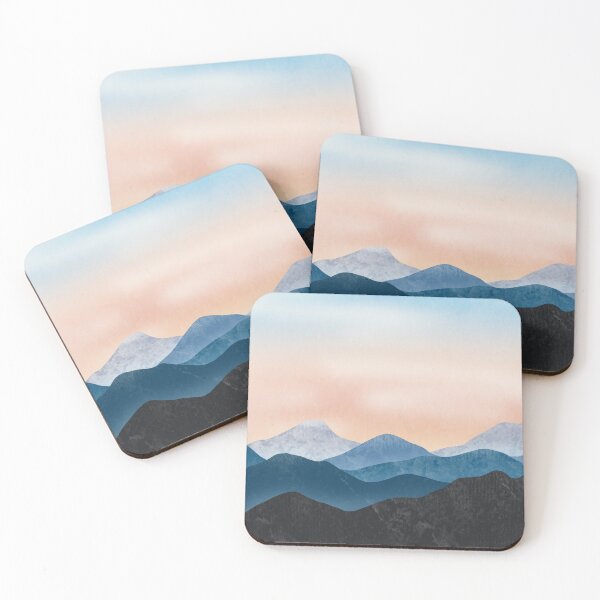 Item preview, Mountain Range Sunset designed and sold by l-n-designs.