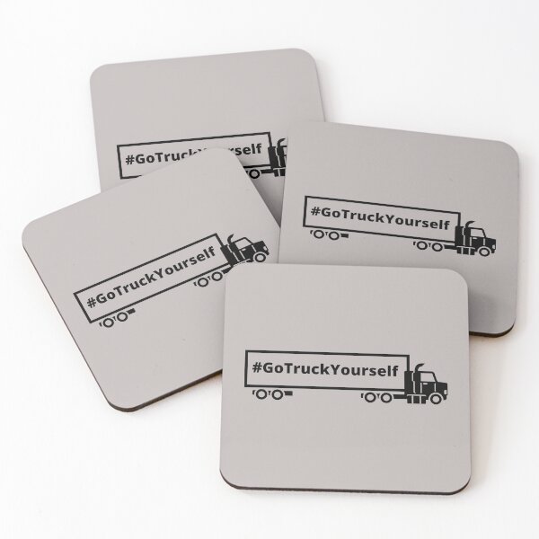 Item preview, Freedom Truckers Hash Tag Truck Design designed and sold by YogaZesty.